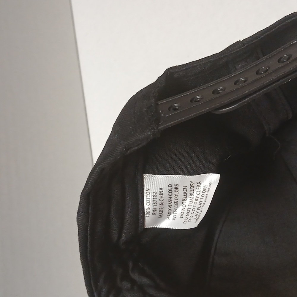 Astor Legend 24 Toddlers Black Baseball Cap NWT - Picture 8 of 8